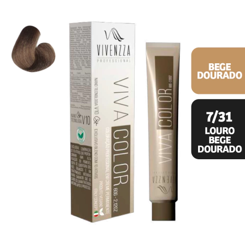 Coloração 7/31 LOURO BEGE DOURADO