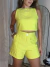 CONJUNTO SHORT E SEMICROPED VERDE LIMA - Fenci Brasil
