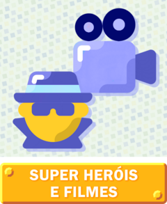 Banner da categoria Super-Heróis e Filmes