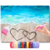 Corações na Praia - comprar online