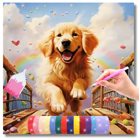 Golden Retriever na Ponte - comprar online