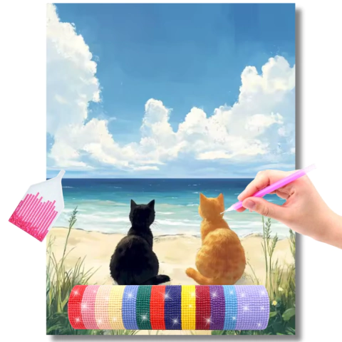 Gatos na Praia