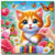 Gatinho no Jardim com Borboletas - comprar online