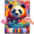 Panda nas Nuvens Coloridas - comprar online