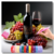 Balcão com Uvas, Vinhos e Sementes
