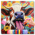 Vaca com Girassóis