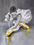 Bailarina com Sapatilha Dourada - comprar online