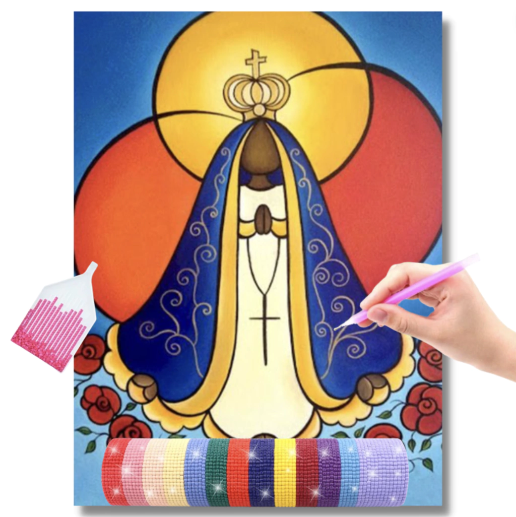 Nossa Senhora com Rosas
