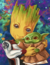 Groot e Mini Yoda - comprar online