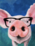 Porquinho De Óculos - comprar online
