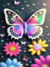 Borboleta com Flores Coloridas - comprar online