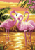 Flamingos no Lago - comprar online