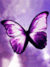 Borboleta Roxa Brilhante - comprar online