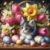 Gatinho com Ovos Coloridos - comprar online