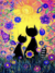 Gatinhos com Flores Coloridas - comprar online