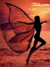 Mulher com Asas de Borboleta - comprar online