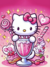 Hello Kitty com MilkShake na internet