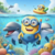Minions com Golfinhos na internet