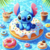 Stitch no Donuts na internet