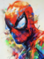 Homem Aranha com Tinta Colorida na internet