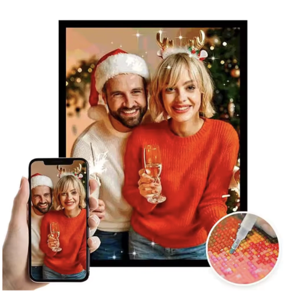 Tela Personalizada: Foto Própria ou Imagem (Formato Quadrado)