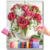 Vaso com Rosas
