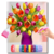 Vaso com Tulipas