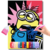 Minion em Desenho