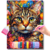 Gato com Flores