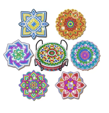 Kit Pintura em Diamantes - Porta Copos