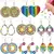Brincos Pintura em Diamantes - Kit com 8 Brincos - comprar online