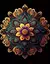 Mandala Colorida 3D - comprar online