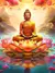 Buda Religioso com Lótus - comprar online