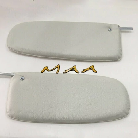 QUEBRA SOL DO FUSCA ATÉ 1976 E KARMANN-GHIA - GELO - ( TIPO ORIGINAL ) - PAR