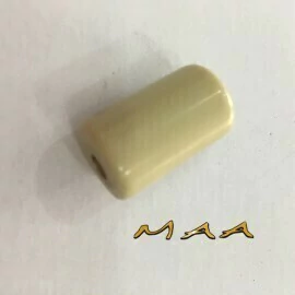 BOTÃO DO FREIO DE MÃO DO FUSCA, KARMANN GHIA, KOMBI, VARIANT/TL E BRASÍLIA - MARFIM