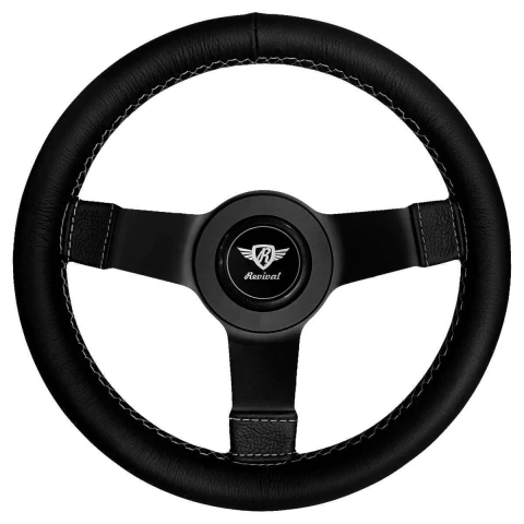Volante Revival Super Mini Black Couro Preto - comprar online