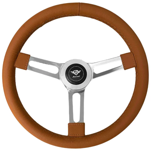 Volante Revival Puma Couro Caramelo - comprar online