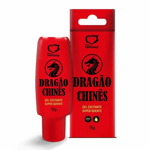 DRAGÃO CHINÊS GEL EXCITANTE SUPER QUENTE 15G SEXY FANTASY