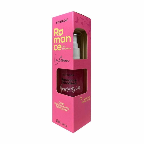ROMANCE COM SAFADEZA MOMOZIN - ESTIMULANTE BEIJÁVEL COM AQUECIMENTO 30ML