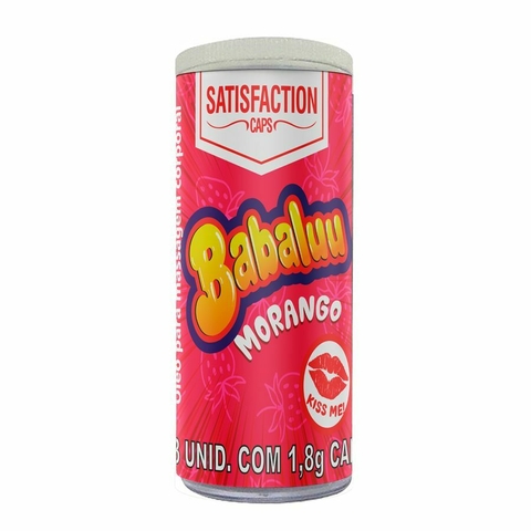 BOLINHA ERÓTICA BEIJÁVEL BABALUU MORANGO