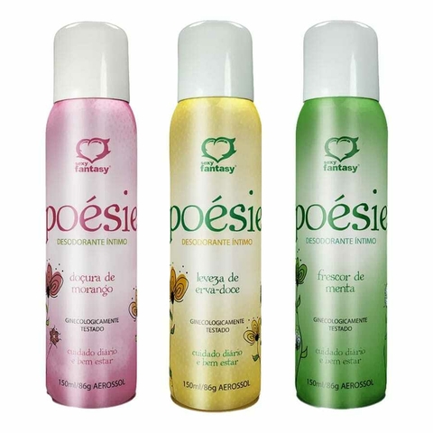 DESODORANTE ÍNTIMO AEROSSOL 150ML - FEMININO