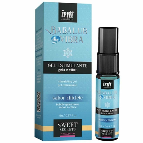 BABALUB VIBRA EXCITANTE QUE ESFRIA E VIBRA 15G LINHA SWEET SECRETS INTT
