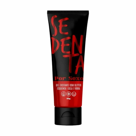 SEDENTA POR SEXO GEL EXCITANTE COM GLITTER 50G PEPPER BLEND