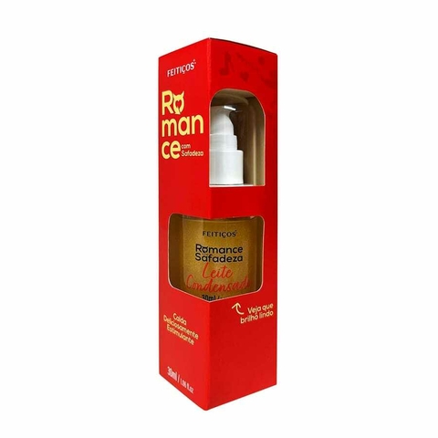 ROMANCE COM SAFADEZA CALDA ESTIMULANTE BEIJÁVEL COM AQUECIMENTO 30ML