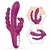 VIBRADOR 3 em 1 LUXO (PONTO G,CLITÓRIS E ESTIMULO ANAL)