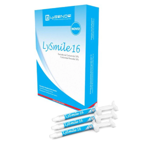 Gel Clareador Dental Caseiro Lysmile - Lysanda - Clareamento Dentes Dentista