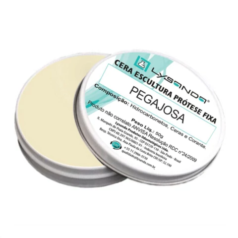 Cera Pegajosa Lata 50g - Lysanda