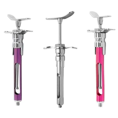 Seringa Carpule C/ Refluxo Aço Colorida Premium