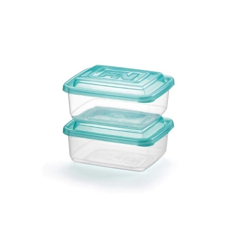 Conjunto 2 Potes Mini com Tampa - Plasnorthon