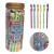 Kit 24 Canetas Perfumadas Tons Pastéis Ponta Fina 1.0mm - Goller